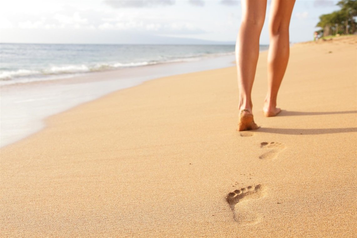 Walking On Sand